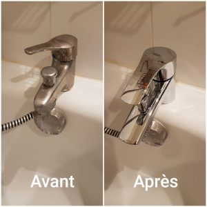 Pose de robinetterie moderne